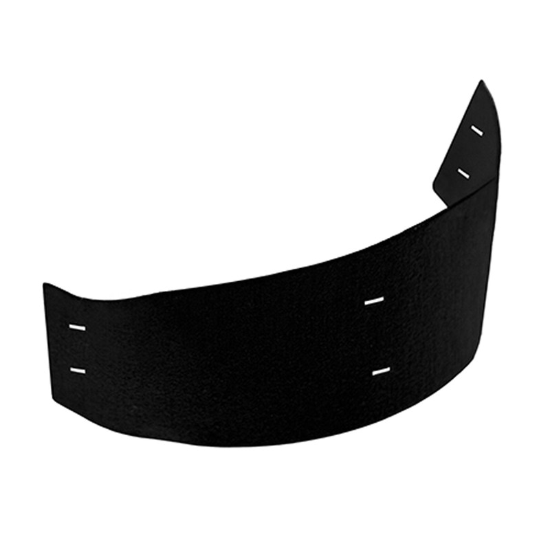 JSP black nylon sweatband AJA830-001-100