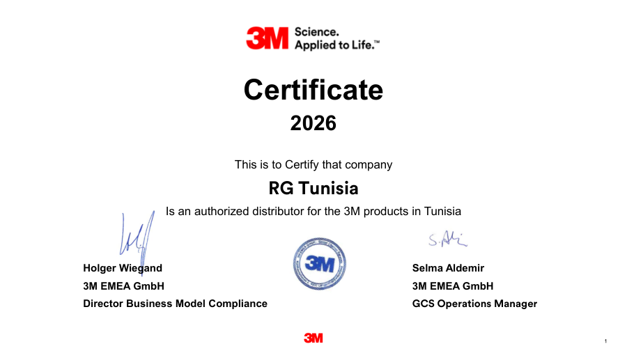 3M · RG Tunisia